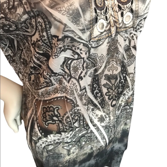 CATO Embroidered Top SIZE L - Picture 6 of 9